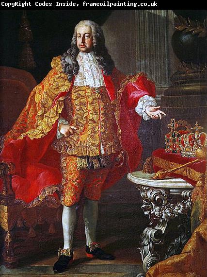 unknow artist Portrait of Charles VI, Holy Roman Emperor